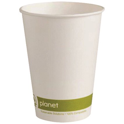 Planet 12oz Single Wall Cups (Pack of 50)
