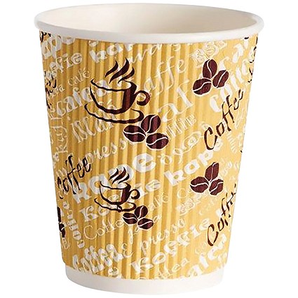 4Aces Ripple Red Bean 8oz Paper Cup (Pack of 500)