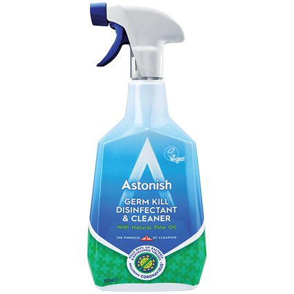 Astonish Germ Kill Disinfectant Spray, 750ml, Pack of 12