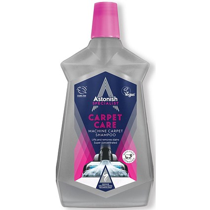Astonish Specialist Carpet Care Machine Carpet Shampoo 1 Litre (Pack of 12)