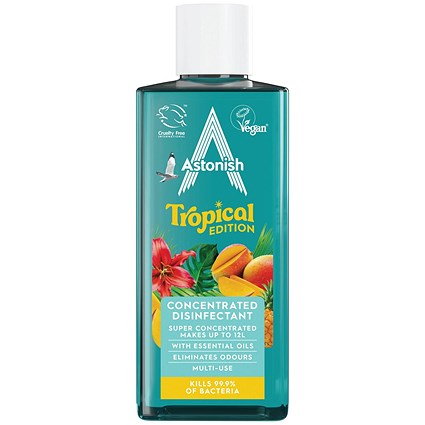 Astonish Concentrated Disinfectant Tropical 300ml (Pack of 12)