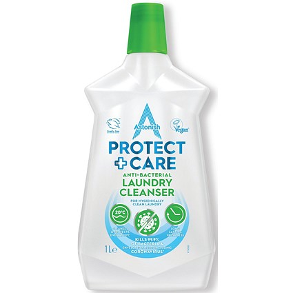 Astonish Protect + Care Anti Bacterial Laundry Cleanser 1L