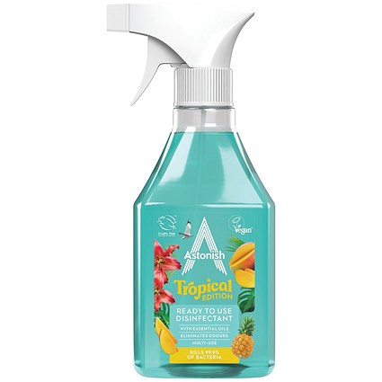 Astonish Disinfectant Spray Tropical Breeze 550ml Pack of 12