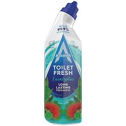 Astonish Toilet Fresh Gel Cleaner 750ml Eucalyptus (Pack of 12)