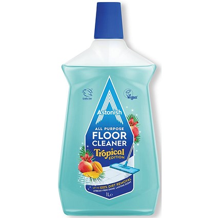 Astonish Floor Cleaner Tropical 1 Litre (Pack of 12)