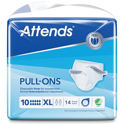 Attends Pull-Ons Incontinence Pants Size 10XL x4 Pack of 14