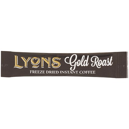 Lyons Gold Roast Coffee Sachets, Pack of 500