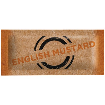 English Mustard Sachets - Pack of 300