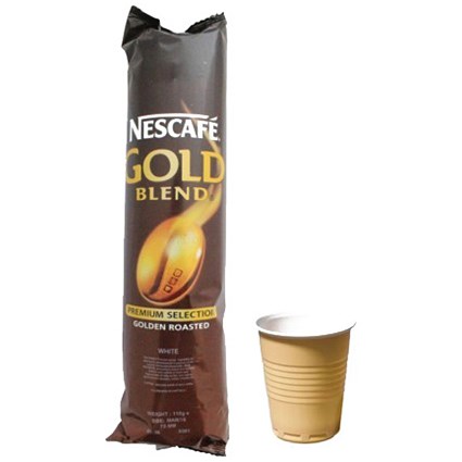 Nescafe Gold Blend Black Coffee Cups, Pack of 25