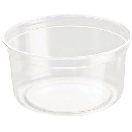 Caterpack Biodegradable rPET DeliGourmet Food Container 12oz (Pack of 50)