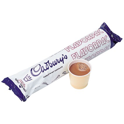 Cadbury Hot Chocolate Vending Machine Refill, Pack of 25
