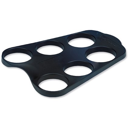 Vending Cup Tray Plastic Capacity 6 Cups