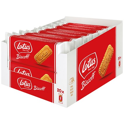 Lotus Biscoff XL Caramelised Twin Biscuits, Pack of 20 Lotus Biscoff XL Caramelised Twin Biscuits, Pack of 20