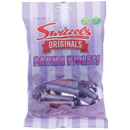Swizzels Originals Parma Violets Sweet Bag, 170g, Pack of 12