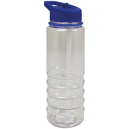 Plastic Water Bottle 700ml Blue