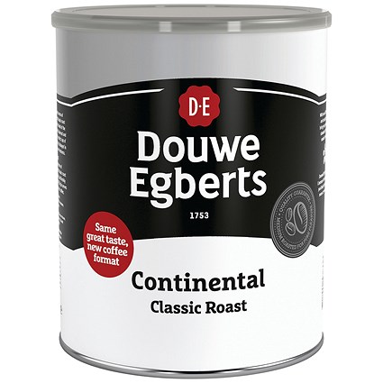 Douwe Egberts Continental Rich Roast Coffee, 750g