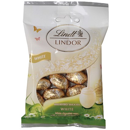 Lindt Lindor Mini Eggs White Chocolate 80g