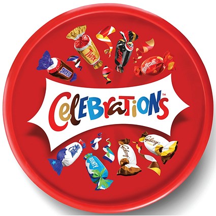 Mars Celebrations Chocolate Tub, 500g