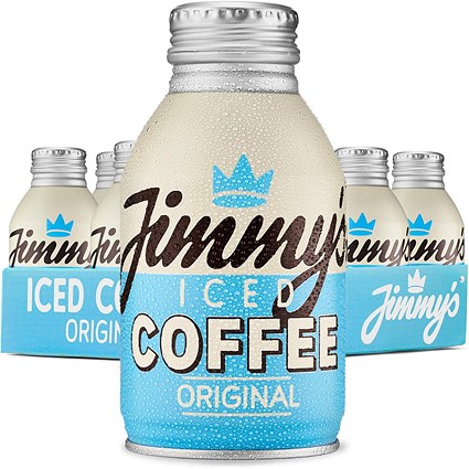 Jimmys Iced Coffee Original Bottle, 270ml, Pack of 12 Jimmys Iced Coffee Original Bottle, 270ml, Pack of 12