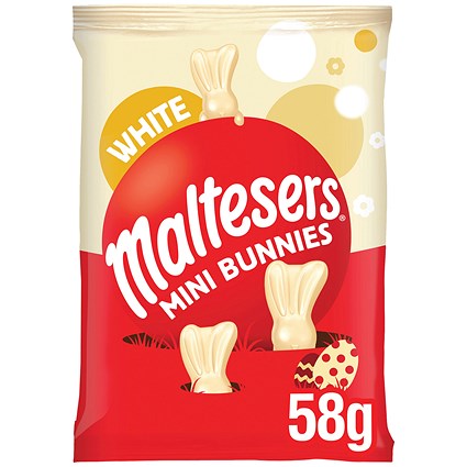 Maltesers White Bunnies, 58g Bag