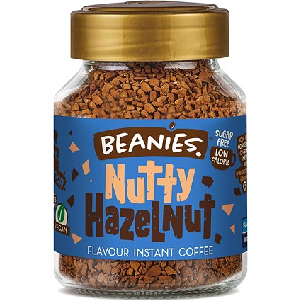 Beanies Nutty Hazelnut Instant Coffee, 50g