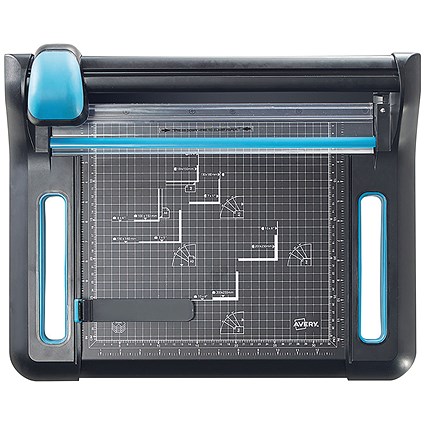 Avery P340 A4 Precision Trimmer, Rotary Cutting Length 340mm, Capacity 30 Sheets