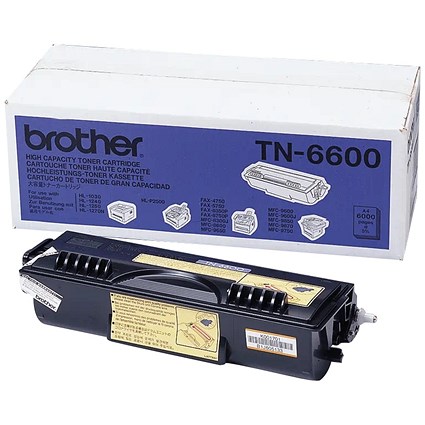 Brother TN6600 Black Fax Laser Toner Cartridge