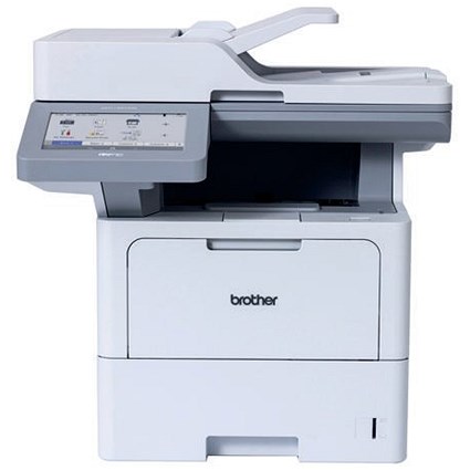 Brother MFC-L6915DN A4 Wired All-in-One Mono Laser Printer, Grey
