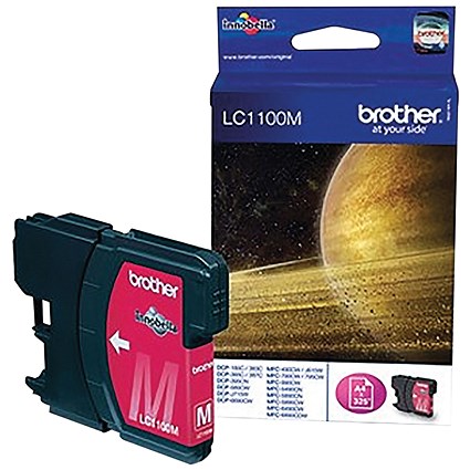 Brother LC1100M Inkjet Cartridge Magenta LC1100M
