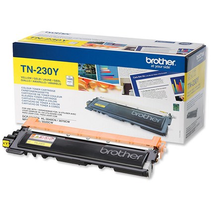 Brother TN230Y Yellow Laser Toner Cartridge