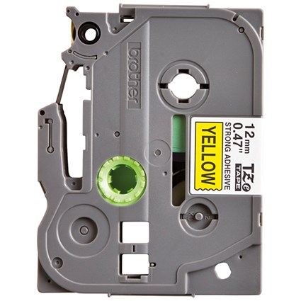 Brother P-Touch TZe-S631 Label Tape, Black on Yellow, 12mmx8m Brother P-Touch TZe-S631 Label Tape, Black on Yellow, 12mmx8m