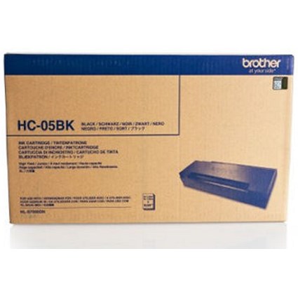 Brother HC-05BK Black High Capacity Ink Cartridge HC05BK