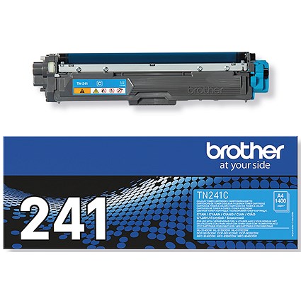 Brother TN241C Cyan Laser Toner Cartridge Brother TN241C Cyan Laser Toner Cartridge