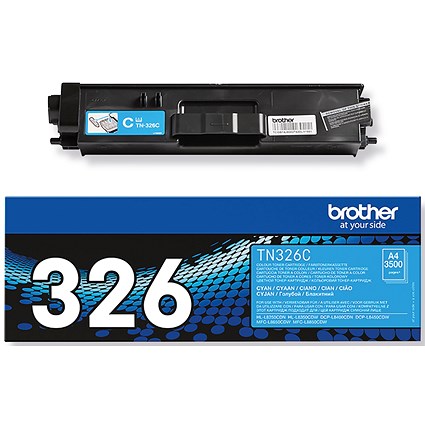 Brother TN326C Cyan High Yield Laser Toner Cartridge