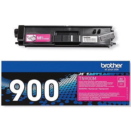 Brother TN900M Magenta Super High Yield Laser Toner Cartridge