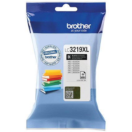Brother LC3219XLBK Black High Yield Inkjet Cartridge