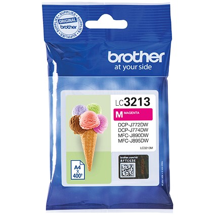 Brother LC3213M Magenta High Yield Inkjet Cartridge