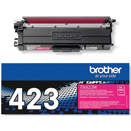 Brother TN423M Magenta High Yield Laser Toner Cartridge
