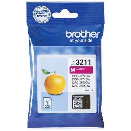 Brother LC3211M Magenta Inkjet Cartridge