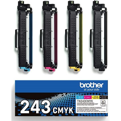 Brother TN243CMYK Toner Bundle - Pack of 4