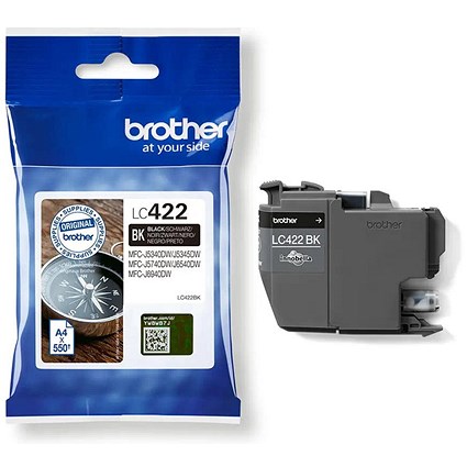 Brother LC422BK Inkjet Cartridge Black LC422BK