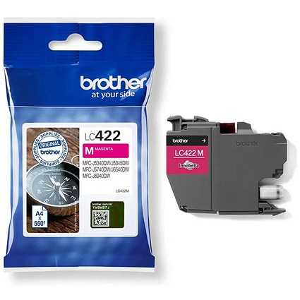 Brother LC422M Inkjet Cartridge Magenta LC422M Brother LC422M Inkjet Cartridge Magenta LC422M