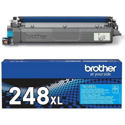 Brother TN-248XLC Toner Cartridge High Yield Cyan TN248XLC