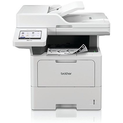 Brother MFC-L6710DW A4 Wireless All-In-One Mono Laser Printer, White