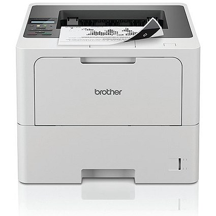 Brother HL-L6210DW A4 Wirelss Mono Laser Printer, White Brother HL-L6210DW A4 Wirelss Mono Laser Printer, White
