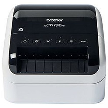 Brother QL-1110NWBc Shipping and Barcode Label Printer Black/White QL1110NWBCZU1