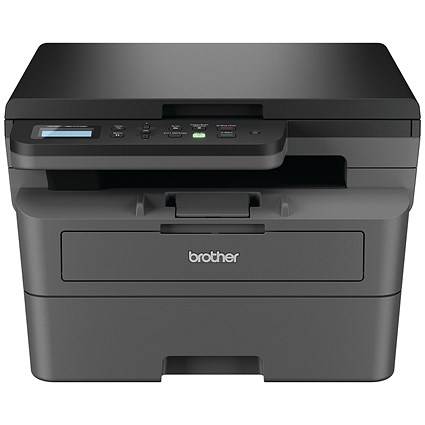 Brother DCP-L2620DW A4 Wireless 3-In-1 Mono Laser Printer, Grey Brother DCP-L2620DW A4 Wireless 3-In-1 Mono Laser Printer, Grey