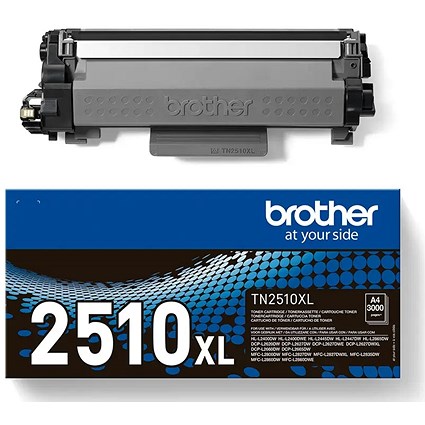 Brother TN-2510XL Toner Cartridge High Yield Black TN2510XL Brother TN-2510XL Toner Cartridge High Yield Black TN2510XL