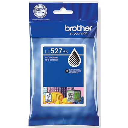 Brother LC-527Bk Black Ink Cartridge LC527BK