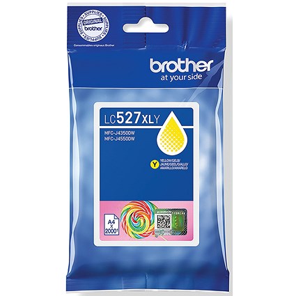 Brother Lc527Xl Yellow Ink Cartridge